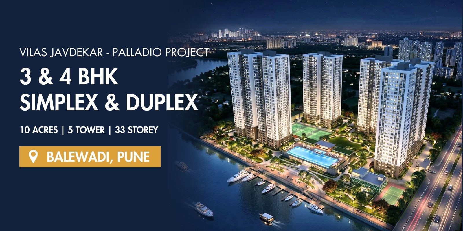 Vilas Javdekar Palladio - Balewadi, Pune